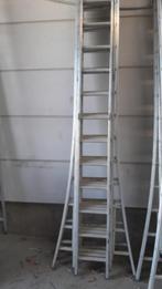 3delige ladder 14 treden, Ophalen of Verzenden