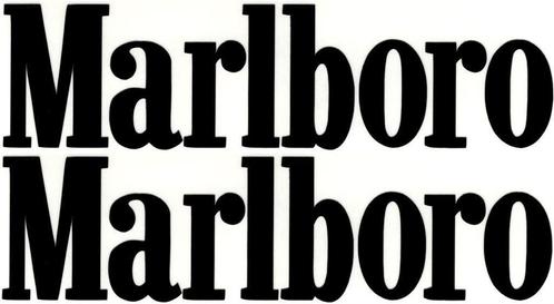 Marlboro sticker set #4, Motoren, Accessoires | Stickers, Verzenden