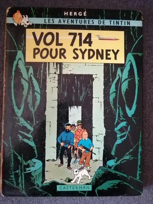TINTIN Vol 714 pour Sydney - Edition original 1968, Livres, BD, Envoi