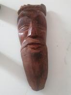 Masque Africain sculpté à la main Congo, Antiquités & Art, Art | Art non-occidental, Enlèvement ou Envoi