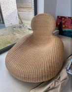 Mooie lounge zetel rotan, Huis en Inrichting, Ophalen, Riet of Rotan