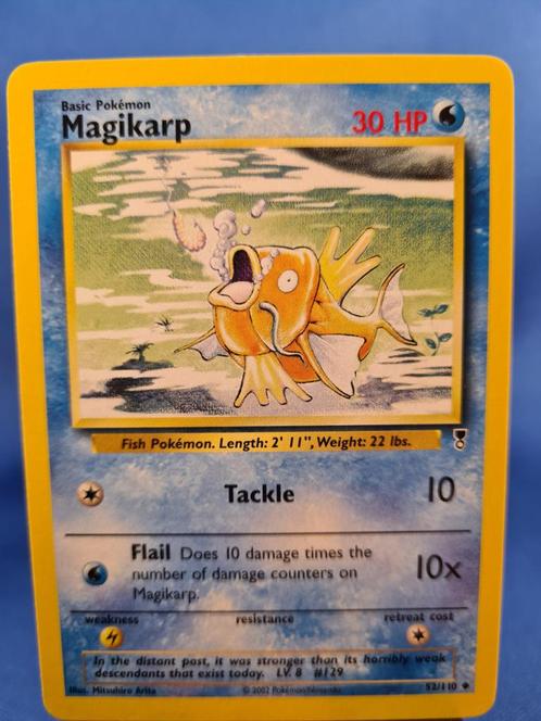 Magikarp 52/110 - Legendary Collection, Hobby & Loisirs créatifs, Jeux de cartes à collectionner | Pokémon, Comme neuf, Envoi