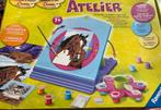 Enkel schildersezel tafelmodel, waterpotje, verfpallet en kl, Kinderen en Baby's, Ophalen of Verzenden, Gebruikt