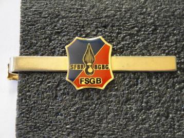 Gendarmerie Rijkswacht FSGB dasspeld beschikbaar voor biedingen