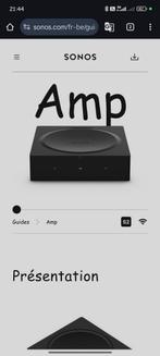 Sonos amp 125 watt, Ophalen, Zo goed als nieuw