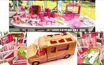Barbie camping-car et meubles, Ophalen, Gebruikt, Barbie