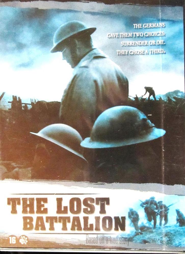 DVD OORLOG- THE LOST BATTALION, Cd's en Dvd's, Dvd's | Actie, Zo goed als nieuw, Oorlog, Alle leeftijden, Ophalen of Verzenden