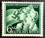 Dt.Reich:."Tag der Verpflichtung der Jugend" 1943 POSTFRIS, Postzegels en Munten, Overige periodes, Ophalen of Verzenden, Postfris