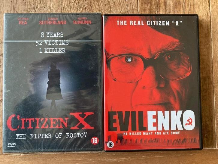 Citizen X & Evilenko, CD & DVD, DVD | Thrillers & Policiers, Utilisé, Enlèvement ou Envoi