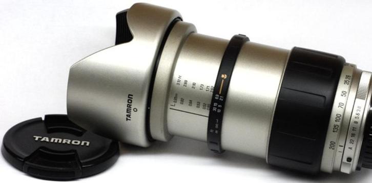 Tamron AF 28-200mm voor Nikon „F” digit. en analoge camera's, Audio, Tv en Foto, Fotocamera's Analoog, Gebruikt, Spiegelreflex