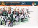 ITALERI 6006 russian grenadiers napoleonic wars échelle 1/72, Ophalen of Verzenden, Nieuw, 1:50 of kleiner, Figuur of Figuren
