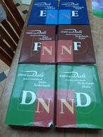Dictionnaires Van Dale N/F, F/N, N/E, E/N, N/D, D/N, Livres, Allemand, Van Dale, Enlèvement