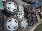 Citroën Zx en Berlingo velgen banden, Auto-onderdelen, Ophalen, Gebruikt, 14 inch, Band(en)