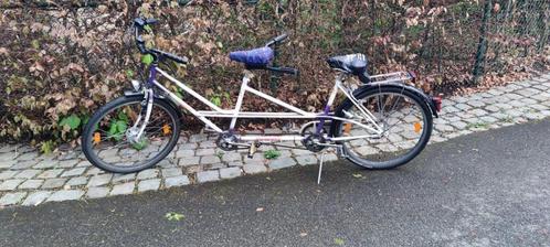 Vintage SCHAUFF tandem tandemfiets perfect in orde 2xtrappen, Vélos & Vélomoteurs, Vélos | Tandems, Utilisé, Moins de 10 vitesses