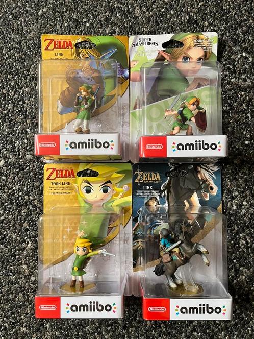 4 Zelda Amiibo's (niet los), Games en Spelcomputers, Games | Nintendo Switch, Nieuw, Ophalen
