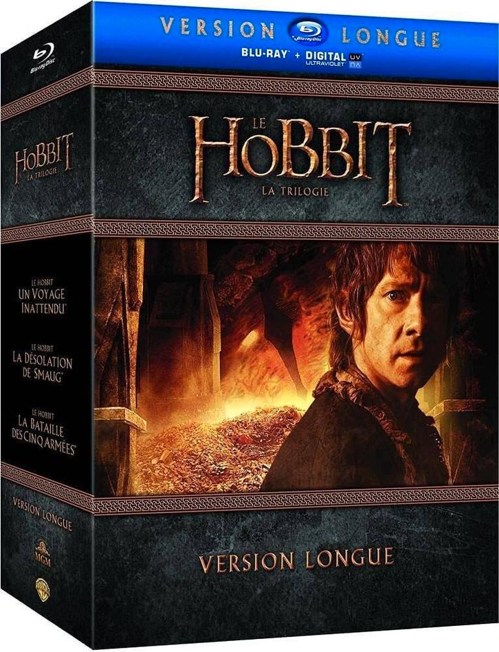 Coffret le Hobbit bluray, CD & DVD, Blu-ray, Comme neuf, Coffret, Enlèvement ou Envoi