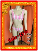 Bikini dames 38 C&A. Sale -25%, Vêtements | Femmes, Vêtements de Bain & Maillots de Bain, Enlèvement ou Envoi, Rose, Bikini