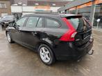 Volvo V60 D3, 2.0d, 2016, Euro6b, GPS, Leder + Garantie, Auto's, Volvo, 1969 cc, Zwart, Leder, USB