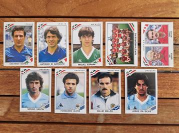 Panini WK Mexico 86 9 stickers in zeer goede staat beschikbaar voor biedingen