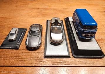 Mercedes-Benz miniaturen – 4 stuks, lichte schade beschikbaar voor biedingen