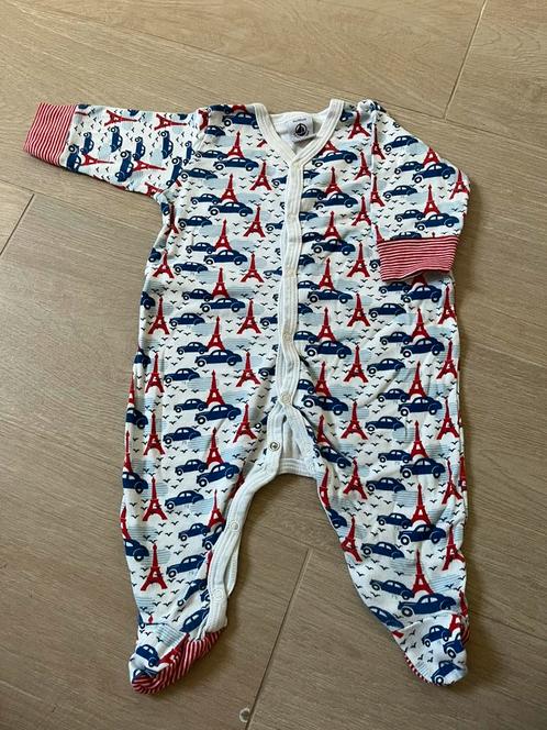 Babypyjama Petit Bateau – maat 3m (60 cm), Kinderen en Baby's, Babykleding | Maat 62, Zo goed als nieuw, Ophalen of Verzenden