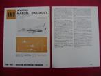 Fiche technique du Mirage III., Collections, Aviation, Carte, Photo ou Gravure, Enlèvement ou Envoi, Neuf