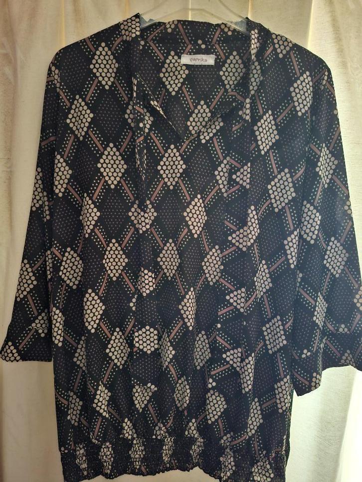 Blouse Paprika taille 4/taille 50, Vêtements | Femmes, Grandes tailles, Porté, Chemisier ou Tunique, Enlèvement ou Envoi