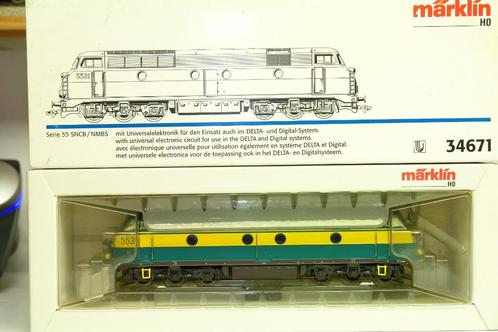 MARKLIN 34671 5531 SNCB NMBS KINKEMPOIS DIGITAL DELTA, Hobby en Vrije tijd, Modeltreinen | H0, Gebruikt, Locomotief, Wisselstroom