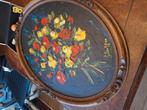 Ovale kader bloemen  1y, Verzamelen, Ophalen of Verzenden, Zo goed als nieuw