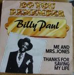 45T 7INCH VINYL SINGLE BILLY PAUL, Ophalen of Verzenden, Single