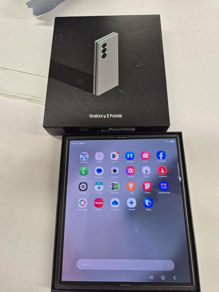 Samsung Galaxy Z Fold 6 256GB F956, Télécoms, Téléphonie mobile | Samsung, Galaxy Z Fold, 256 GB, Sans abonnement, Sans simlock