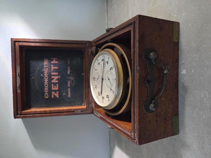 Zenith chronometer Le Locle Marine., Antiek en Kunst, Antiek | Klokken, Ophalen