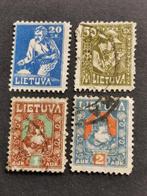 Litouwen 1921 - zaaier, landbouwer, Kestutis, Ophalen of Verzenden, Overige landen, Gestempeld