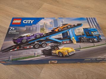 NIEUW!! Lego set 60408 auto transport beschikbaar voor biedingen