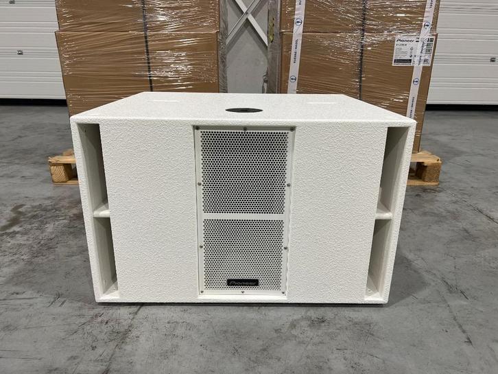 Pioneer XY-215S-W 2x15" sub DEMO (8x), Audio, Tv en Foto, Luidsprekerboxen, Zo goed als nieuw, Subwoofer, 120 watt of meer, Ophalen of Verzenden