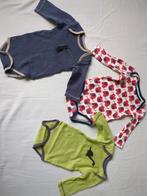 3 baby rompertjes/hemdjes newborn met lange mouwen, Kinderen en Baby's, Babykleding | Maat 50, Ophalen, Zo goed als nieuw, Jongetje of Meisje