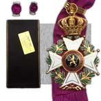 🚨 ABEL JUWEEL COMMANDER ORDER LEOPOLD 1 JOSEPH PIRET, Verzamelen, Militaria | Algemeen, Verzenden, Overige soorten, Lintje, Medaille of Wings