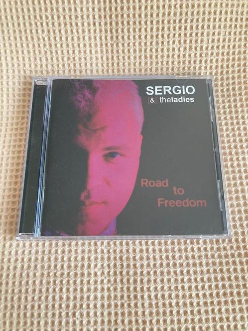 Sergio & the ladies Road to freedom CD Serge Quisquater, Cd's en Dvd's, Cd's | Pop, Zo goed als nieuw, 2000 tot heden, Ophalen of Verzenden
