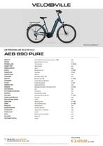 AEB 890 PURE Velo De Ville *NIEUW*, Vélos & Vélomoteurs, Neuf, Autres marques, 47 à 51 cm, Velo De Ville
