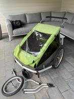 croozer fietskar/wandelkar kids for 2, Gebruikt, Opvouwbaar, Croozer, 40 tot 60 kg