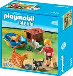 Playmobil poezenfamilie, Kinderen en Baby's, Speelgoed | Playmobil, Ophalen of Verzenden, Gebruikt