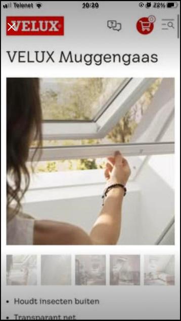 VELUX muggegaas nieuw beschikbaar voor biedingen