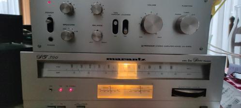 AMPLI PIONEER SA-5300 TUNER MARANTZ AM/FM ST 300, Audio, Tv en Foto, Tuners, Zo goed als nieuw, Ophalen