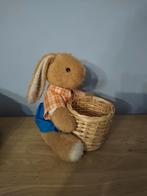 Paashaas met rieten bloempot, Diversen, Ophalen of Verzenden