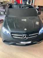 Kleine Mercedes 2-zits AMG GLS 63 AMG elektrische kinderen, Kinderen en Baby's, Afstandsbediening, Gebruikt