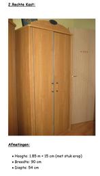 Rechte kast kinderkamer, Ophalen, Gebruikt, Jaren 2000, Kunststof