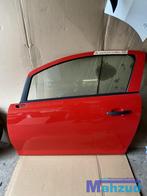 OPEL CORSA D ROOD Z547 Links linker deur portier 3 deurs, Gebruikt, -, Deur, -