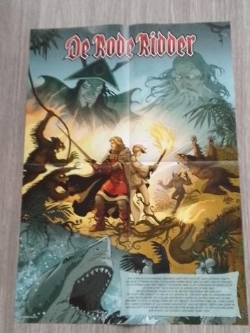 De Rode Ridder - Poster in nieuwstaat beschikbaar voor biedingen