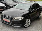 Audi A3 2.0TDI INT/EXT SLINE EURO6B/Xenon/Navi/Gar12M, Autos, Audi, Cuir, Berline, Noir, Carnet d'entretien