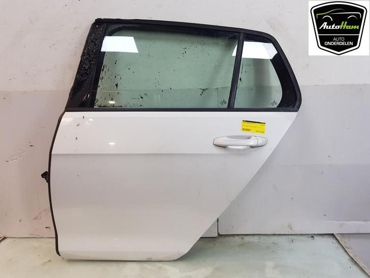 PORTIER LINKS ACHTER Volkswagen Golf VII (AUA), Auto-onderdelen, Carrosserie, Deur, Volkswagen, Achter, Links, Gebruikt